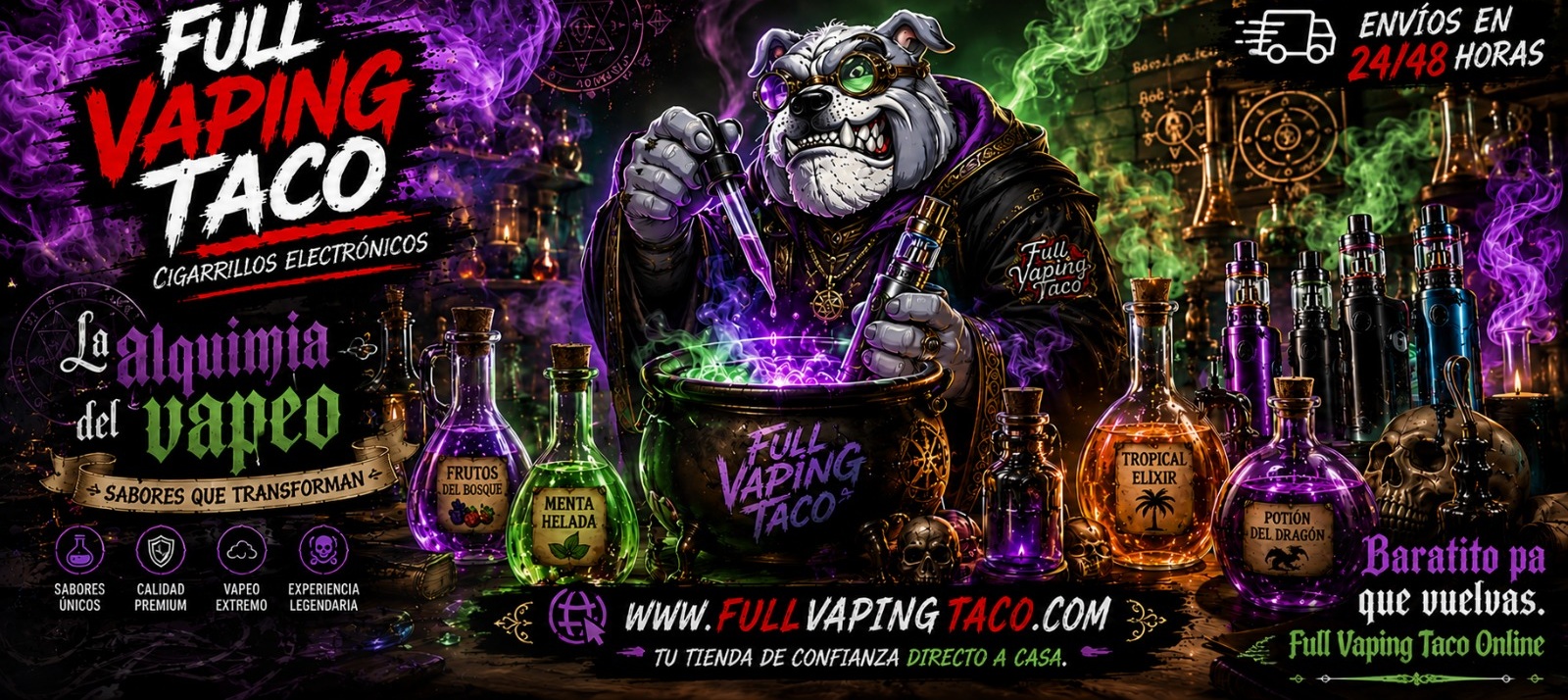 Full Vaping Taco